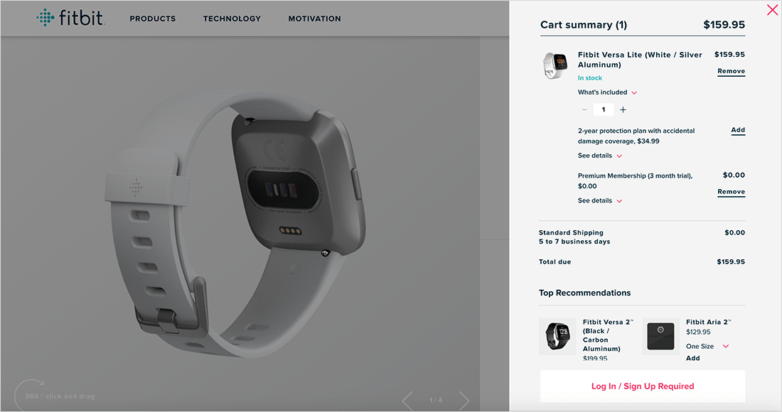 Checkout-Fitbit
